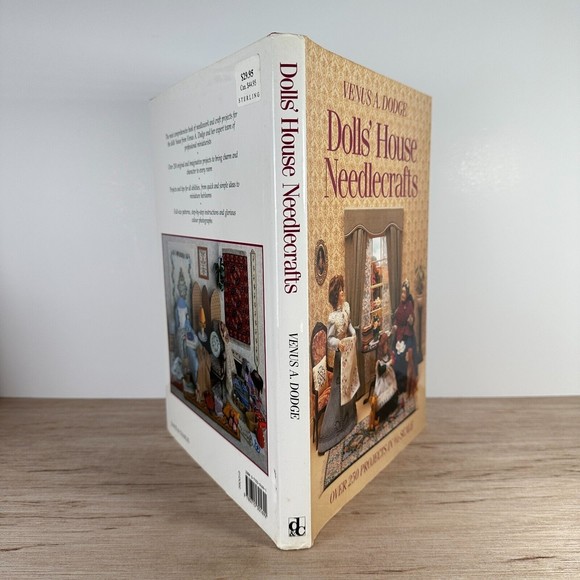 Dolls' House Needlecrafts Book Over 250 Projects in 1/12 Scale by Venus Dodge - Picture 3 of 10